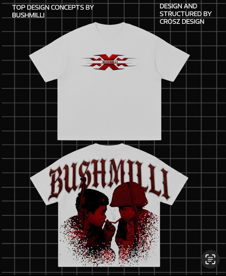 BushMilli White Concept Tee